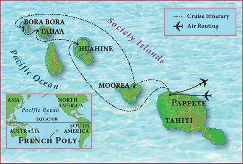Training and certification options for MAP Bora Bora on the World Map