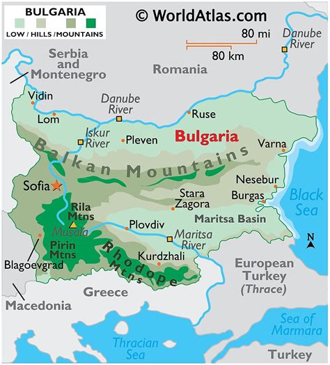 Training and certification options for MAP Bulgaria On The World Map
