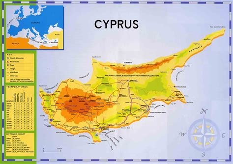 Training and certification options for MAP Cyprus In The World Map