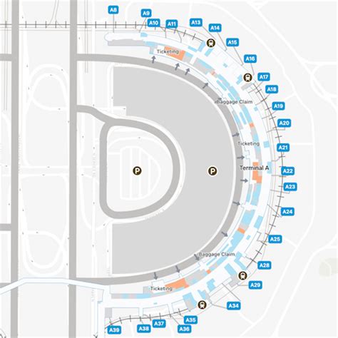 Training and Certification Options for MAP Dallas Fort Worth Airport Map