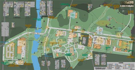 Training and Certification Options for MAP Escape From Tarkov Customs Map