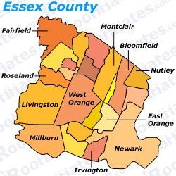 Training and Certification for MAP Essex County New Jersey Map