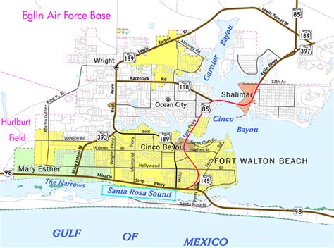 Training and certification options for MAP Florida Map Ft Walton Beach