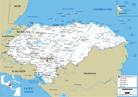 Training and Certification Options for MAP Honduras On A World Map