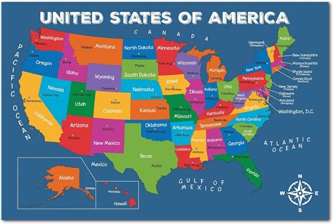Training and Certification Options for MAP Images of the United States of America Map