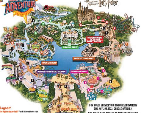Training and Certification Options for MAP Island of Adventure Map 2021
