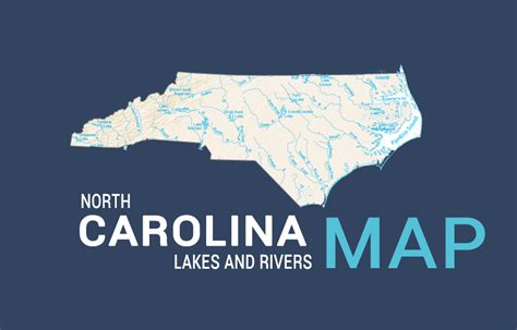 MAP Lake in North Carolina Map
