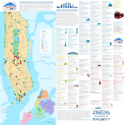 Training and Certification Options for MAP Map New York City Attractions