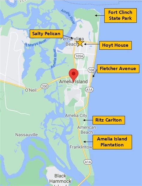 Training and certification options for MAP Map Of Amelia Island Fl