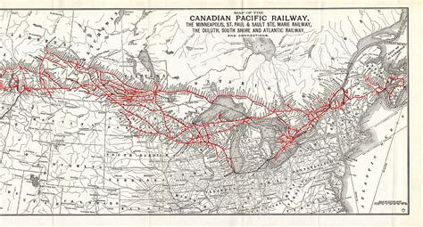 Training and certification options for MAP Map Of Canadian Pacific Railroad