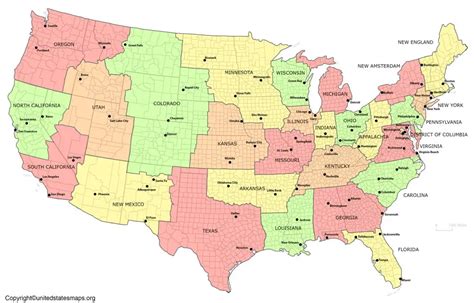 Training and Certification Options for MAP Map of Continental United States