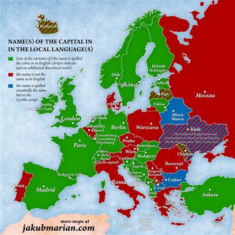 Training and Certification Options for MAP Map Of Europe With Capitals