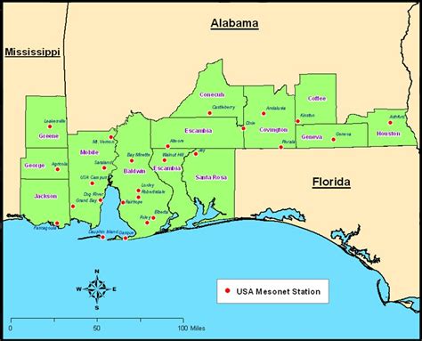 Training and Certification Options for MAP Map of Florida and Alabama