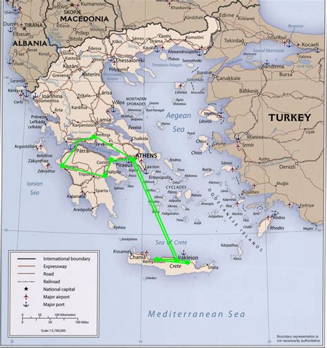 Training and Certification Options for MAP Map of Greece and Turkey