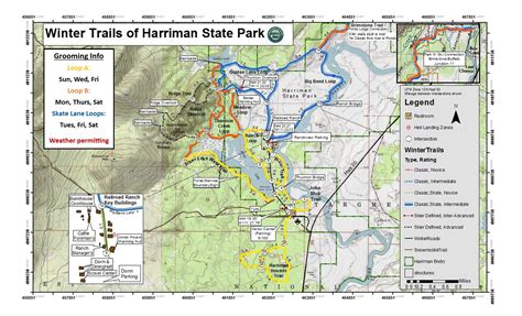 MAP of Harriman State Park