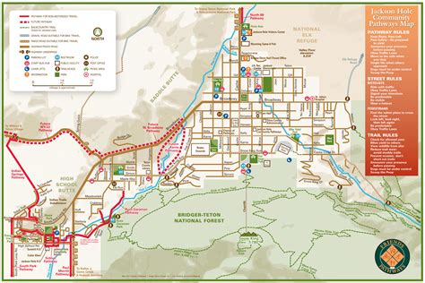 Training and certification options for MAP Map Of Jackson Hole Wyoming