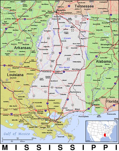 Training and Certification Options for MAP Map of Mississippi and Alabama