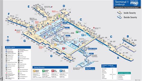 Training and Certification Options for MAP Map Of MSP Airport Terminal 1