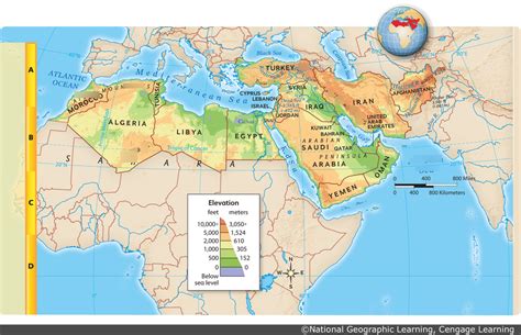 Training and Certification Options for MAP Map of North Africa and Middle East