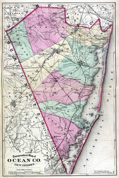 training and certification for MAP Map of Ocean county New Jersey