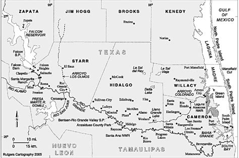 Training and Certification Options for Map of Rio Grande Valley