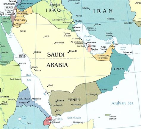 Training and certification options for MAP Map Of The Arabian Peninsula