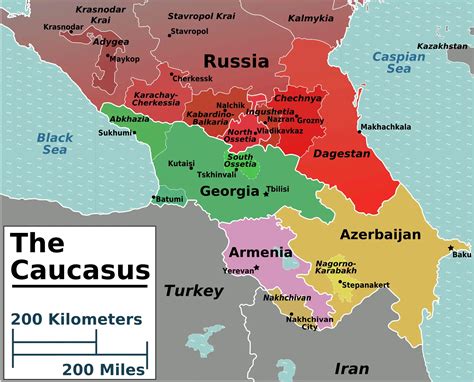 Training and certification options for MAP Map Of The Caucasus Mountains