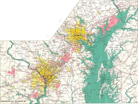 Map of the District of Columbia