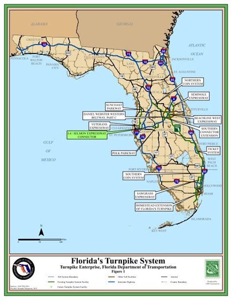 Training and certification options for MAP Map Of The Florida Turnpike