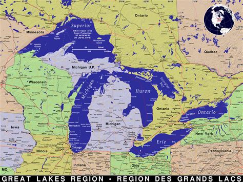 Training and certification options for MAP Map of The Great Lakes