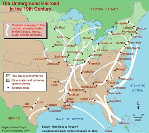 Training and certification options for MAP Map of the Underground Railroad