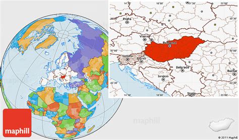training and certification options for MAP Map Of The World Hungary