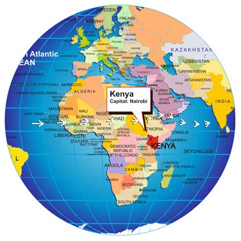 Training and Certification Options for MAP Map Of The World Kenya