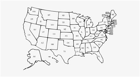 Training and Certification Options for MAP Map of USA Black and White