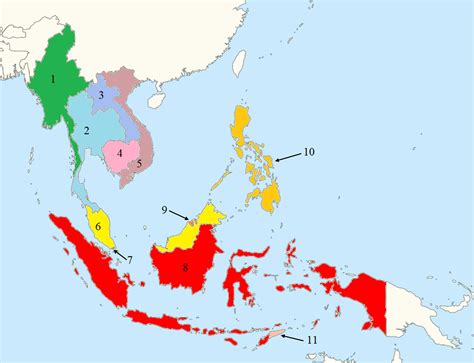 Training and certification options for MAP Map Quiz Of Southeast Asia