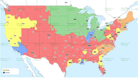 Training and Certification Options for MAP NFL Coverage Map Week 4