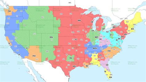 Training and Certification Options for MAP NFL Week 2 TV Map