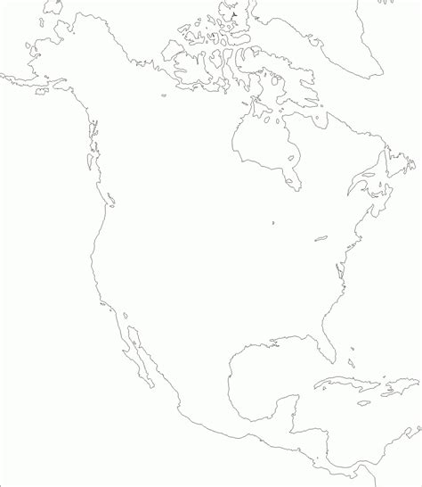 Training and Certification Options for MAP Outline of North America Map