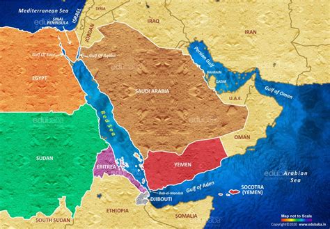 Training and certification options for MAP Red Sea On The World Map