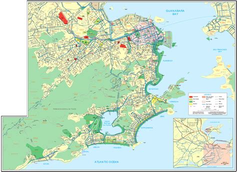Training and Certification Options for MAP Rio De Janeiro on a Map