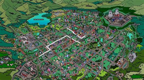 Training and Certification Options for MAP The Simpsons Map of Springfield
