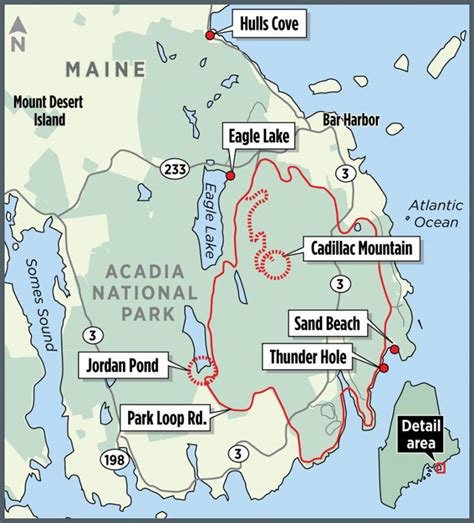 Training and certification options for MAP Trail Map Acadia National Park