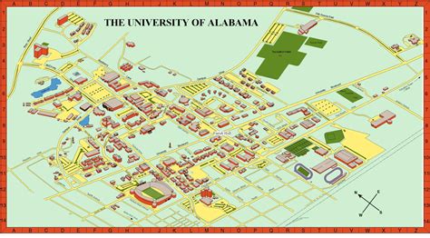 Training and certification options for MAP University Of Alabama Campus Map