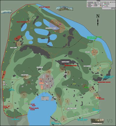 Training and Certification Options for MAP Woods Escape From Tarkov Map