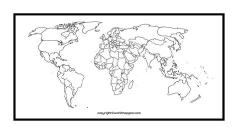 Training and certification options for MAP World Map Black And White