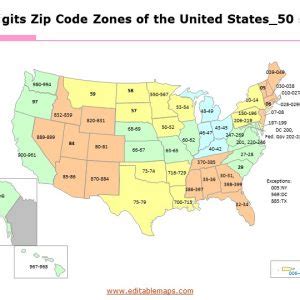 Training and Certification Options for MAP Zip Code Map of the USA