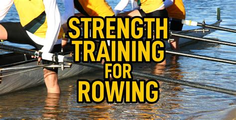 Training for Rowing Excellence