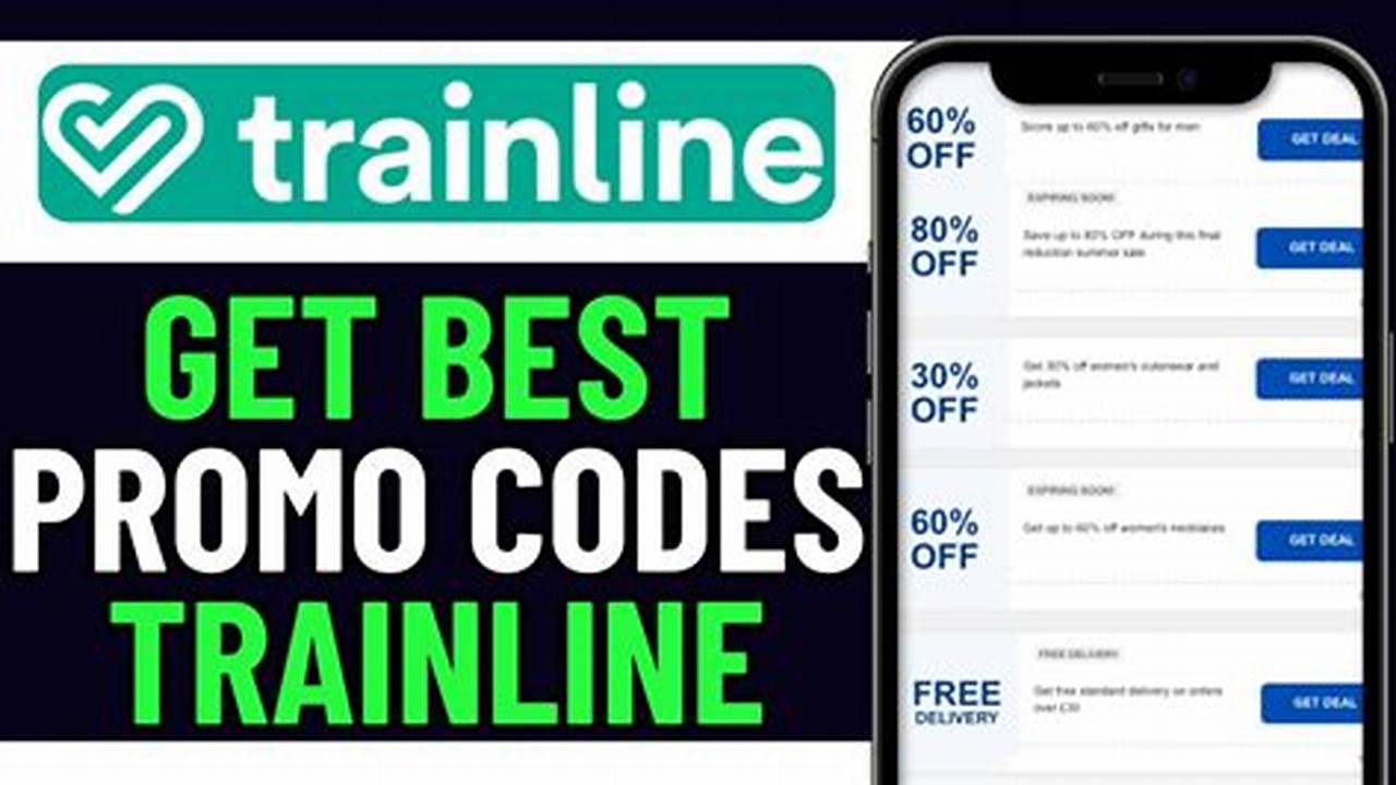 Trainline Discount Code 2024