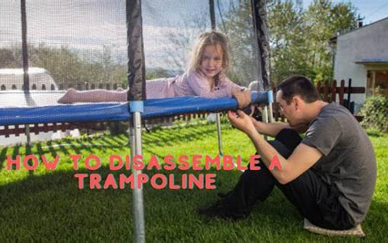 Trampoline Frame Disassemble