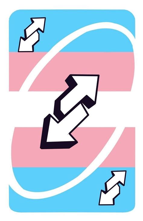 Trans Reverse Uno Card